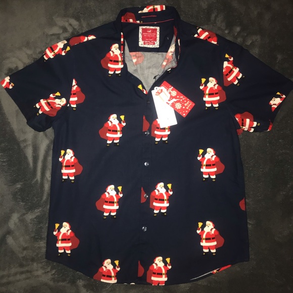 Denim & Flower Other - 🎅NWT Denim & Flower Holiday Shirt🎅